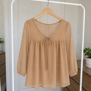 Charcoal Cami Blouse